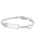 Zilveren Graveerarmband hart plaat 4,2 mm - 1008235 - PansiteNederland.nl