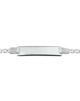 Zilver Wit Graveerarmband Anker Plaat 6,0 mm 1008809 - PansiteNederland.nl