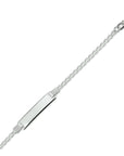 Zilver Wit Graveerarmband Anker Plaat 6,0 mm 1008809 - PansiteNederland.nl