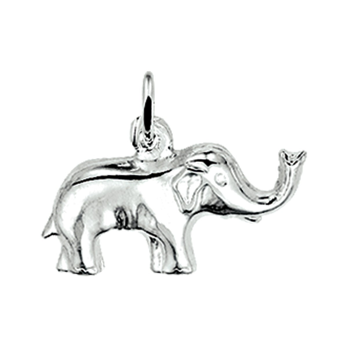 Fantasy Collection Hanger olifant 12 mm zilver