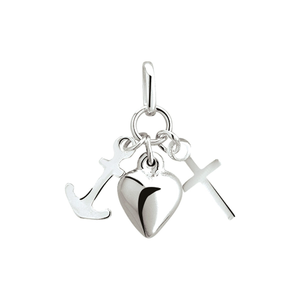 Fantasy Collection Hanger geloof, hoop en liefde zilver - PSN1009952