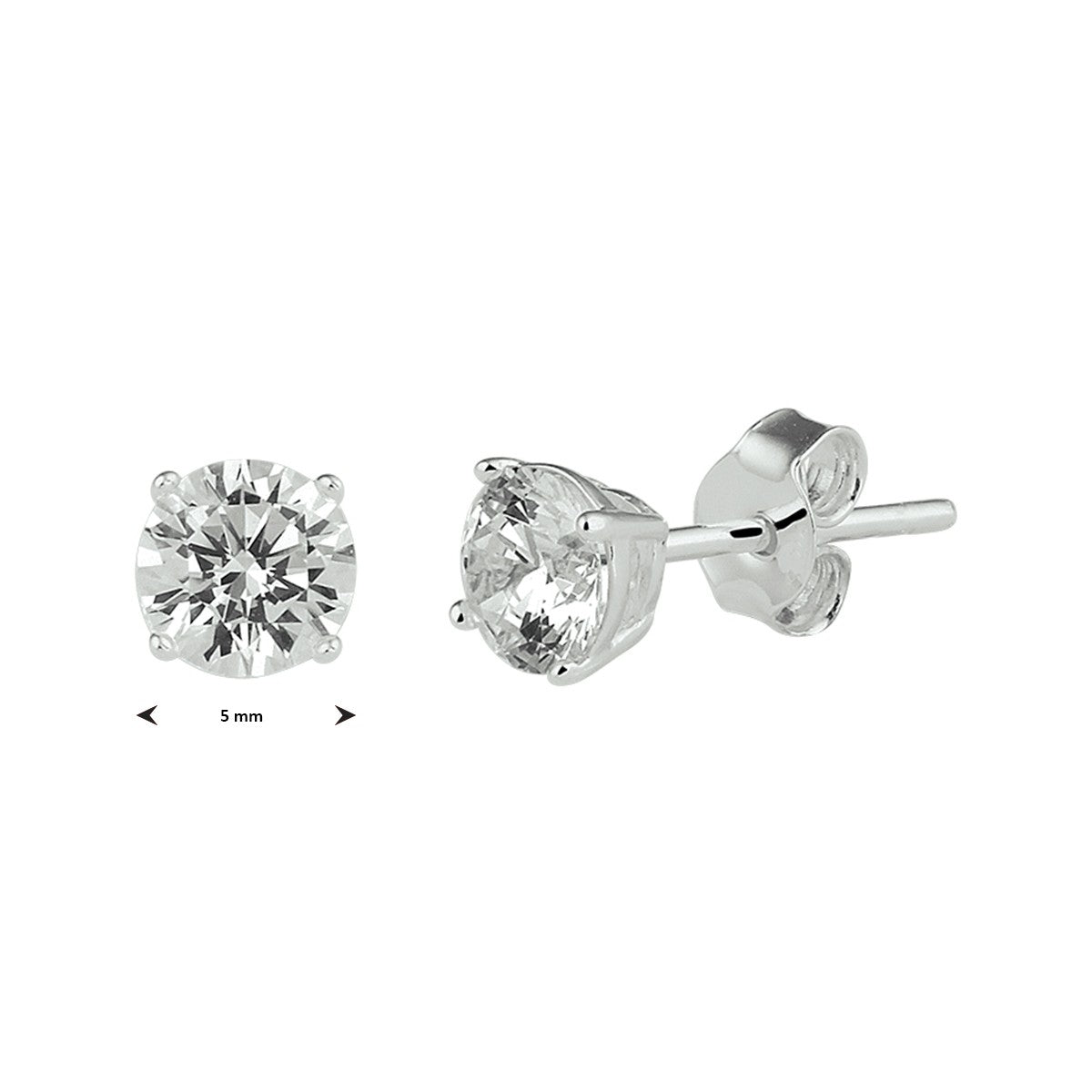 Fantasy Collection Oorbellen zirkonia zilver - PSN1010166