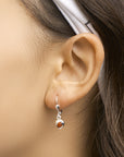 Zilveren oorhangers hart lieveheersbeestje brisur haak - PSN1011687, exclusief en kwalitatief hoogwaardig. Ontdek nu!