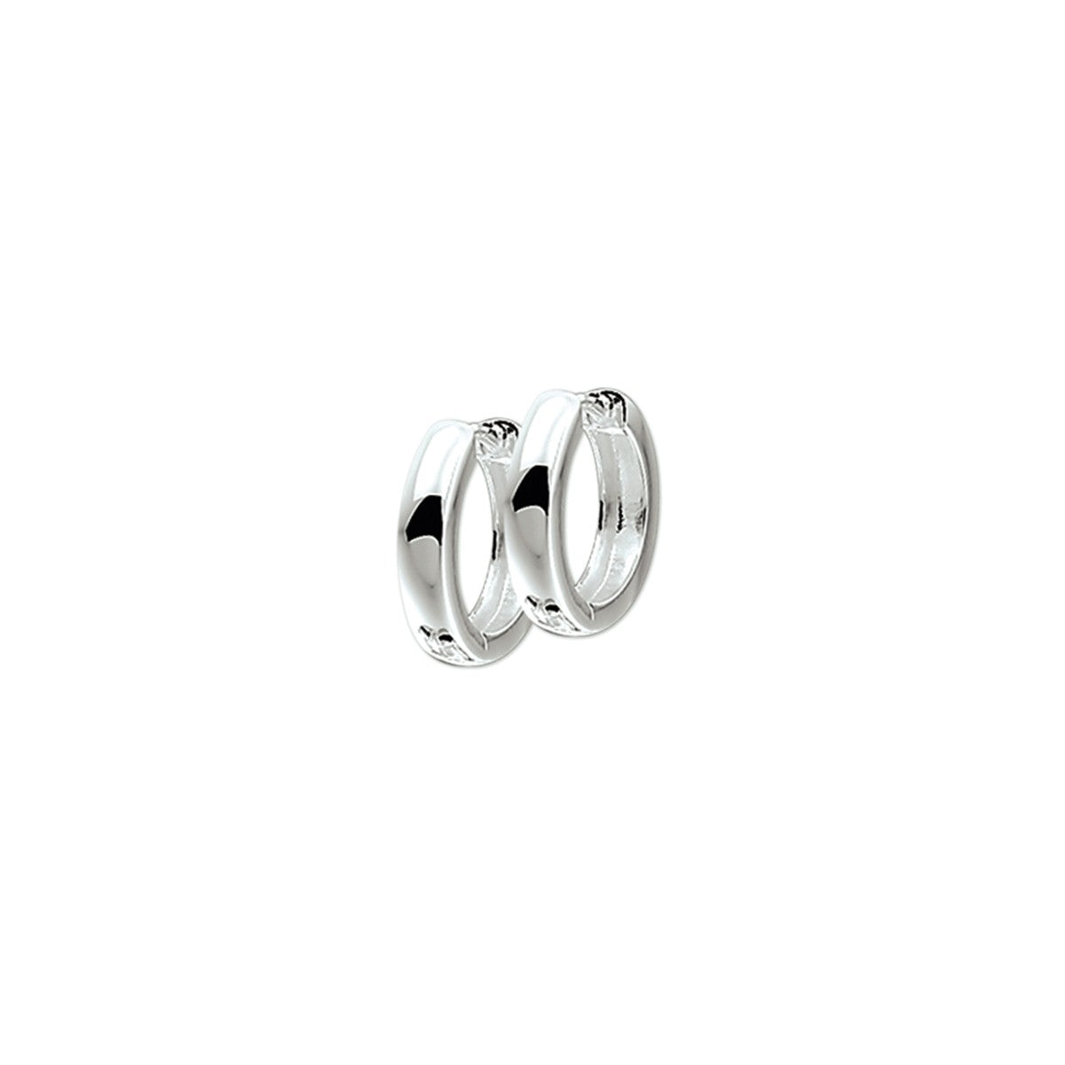 Fantasy Collection Oorbellen 3 mm bol zilver