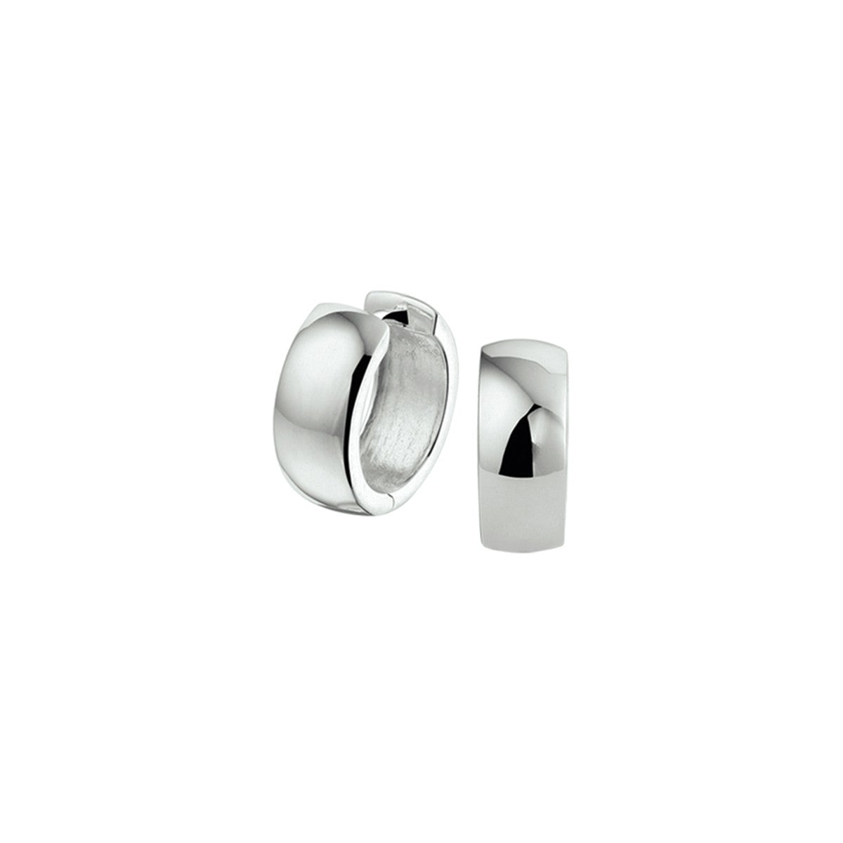 Fantasy Collection Oorbellen 6 mm bol zilver