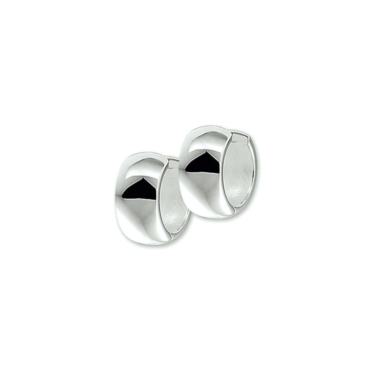 Fantasy Collection Oorbellen 15 mm bol zilver