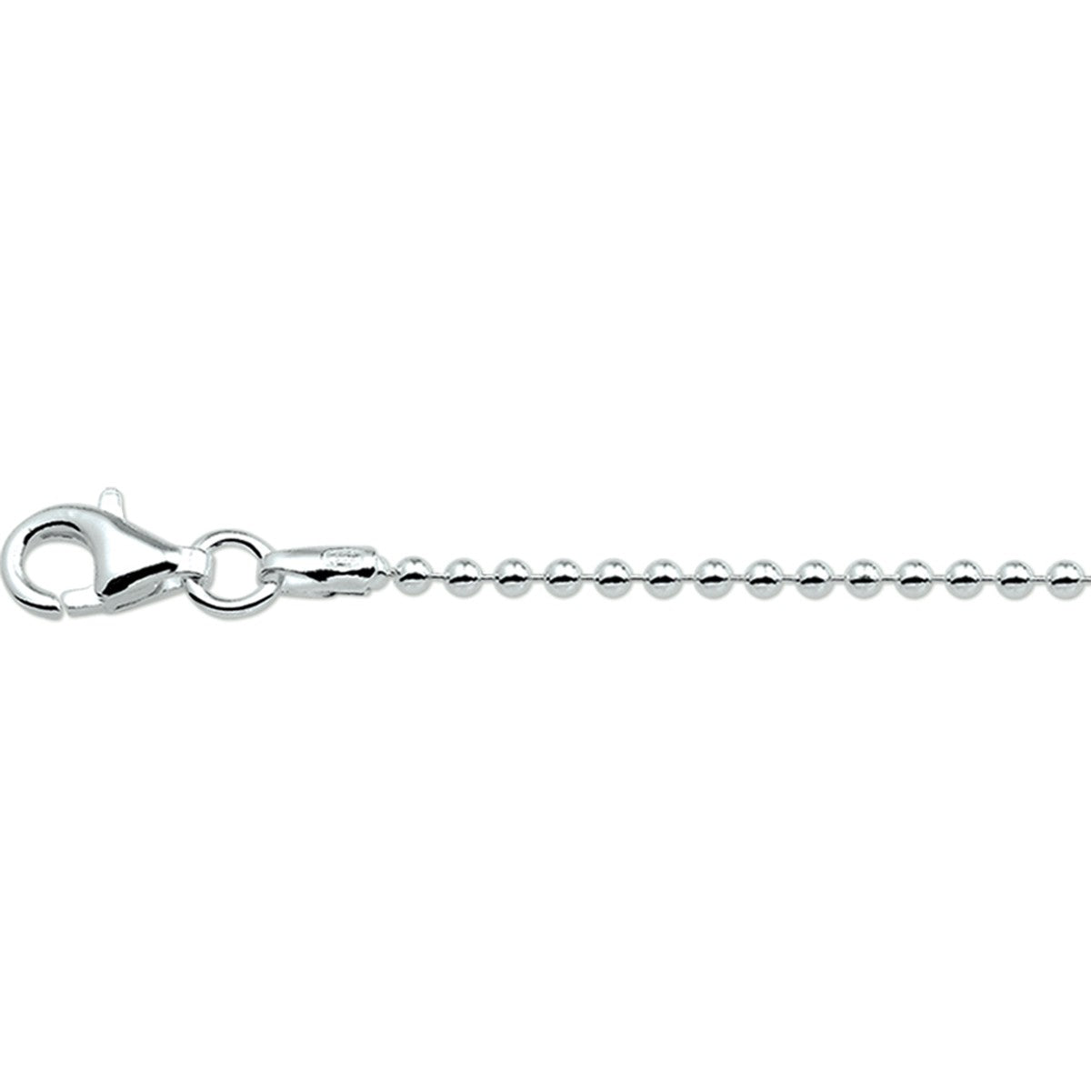 Fantasy Collection Collier bolletjes, staafjes, buisjes, etc. zilver