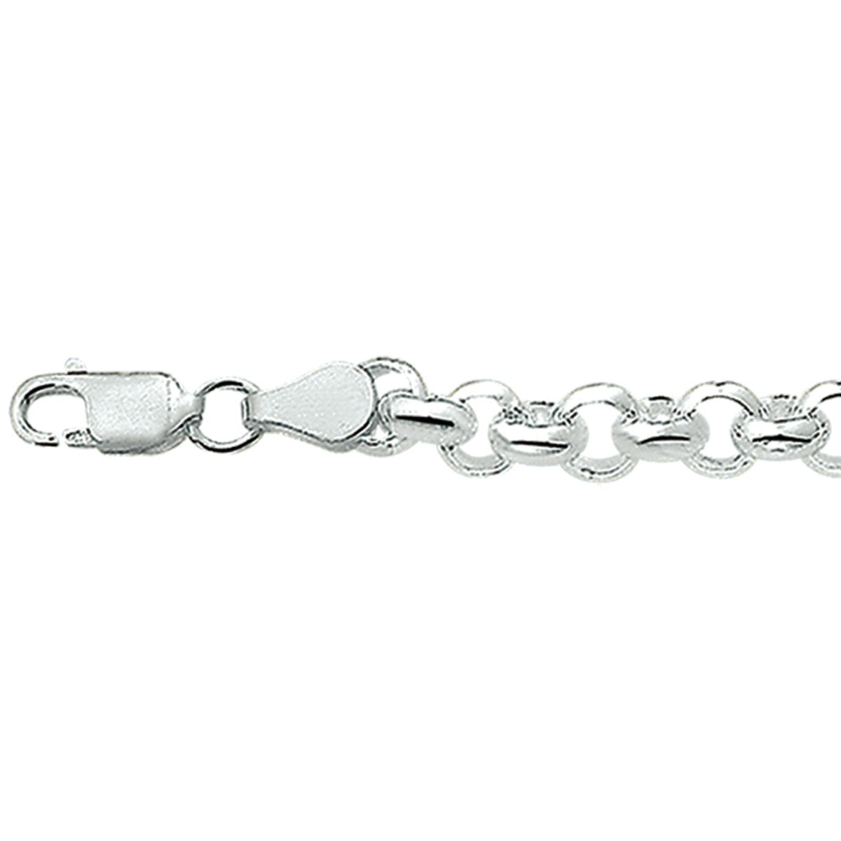 Fantasy Collection Collier jasseron 5,5 mm zilver