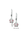 Zilver Oorhangers Vlinder Brisur Haak 1012286 - PansiteNederland.nl
