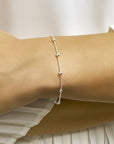 Fantasy Collection Armband anker en bolletjes 3,0 mm - PSN1013377 - PansiteNederland.nl