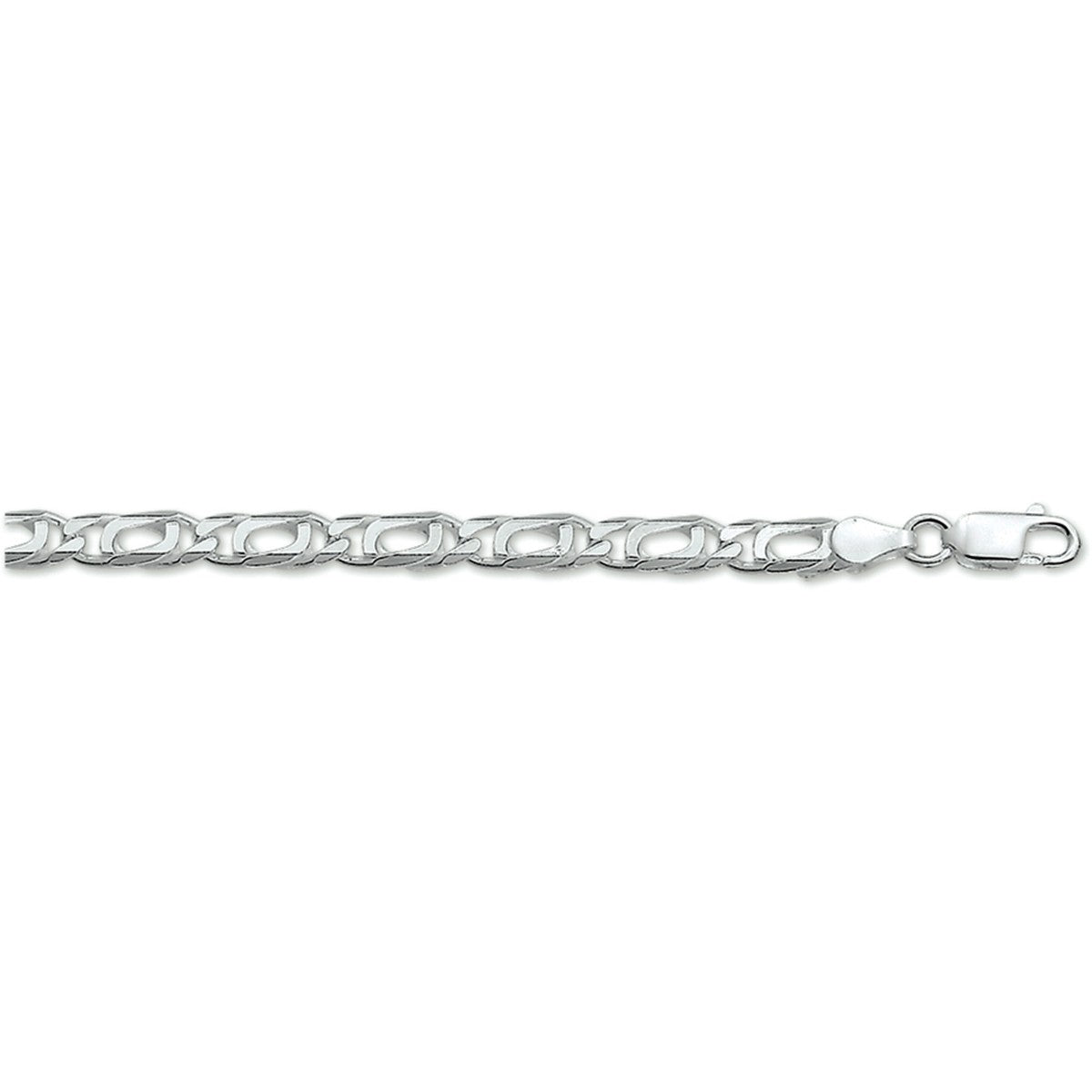 Fantasy Collection Valkenoog 5,0 mm zilver armband