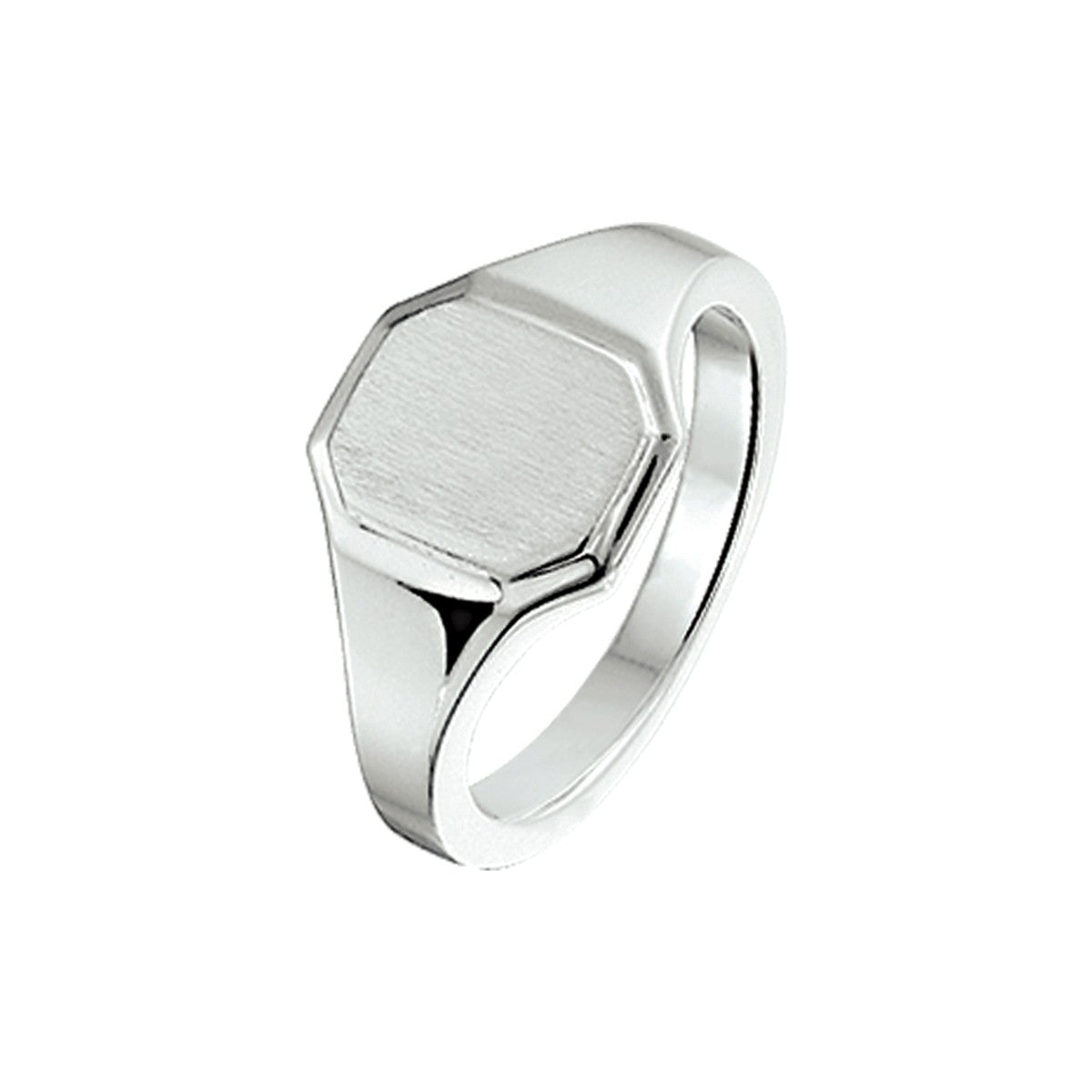 Fantasy Collection Graveerring poli/mat zilver