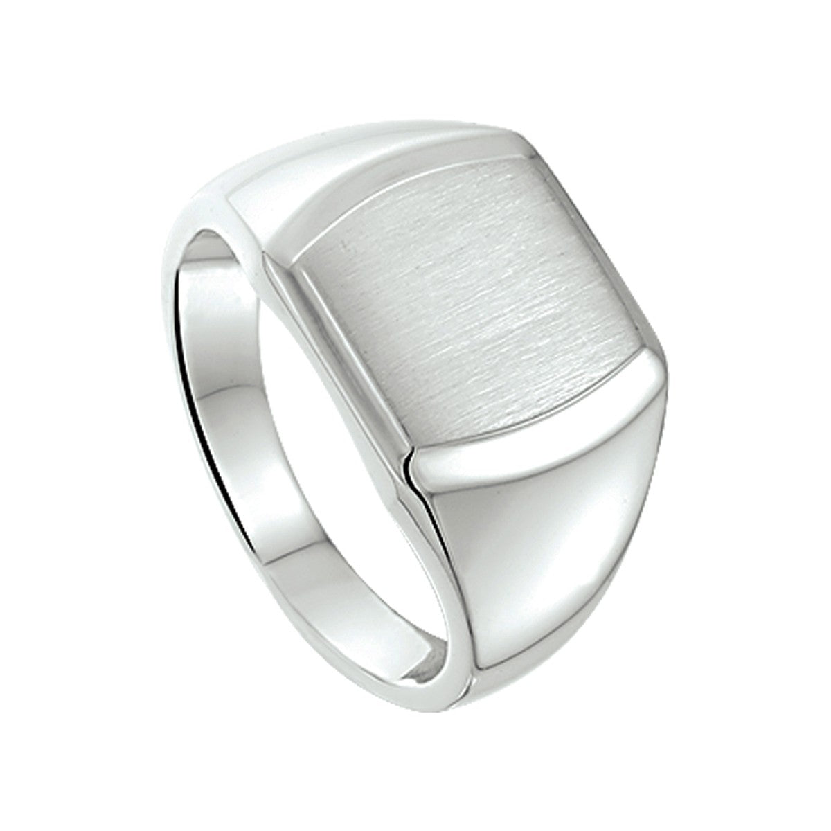 Fantasy Collection Graveerring poli/mat zilver