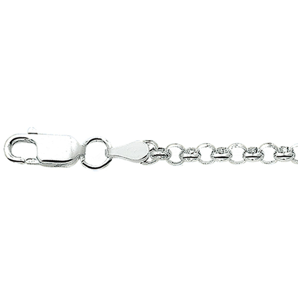 jasseron 3,4 mm zilver wit - PansiteNederland.nl