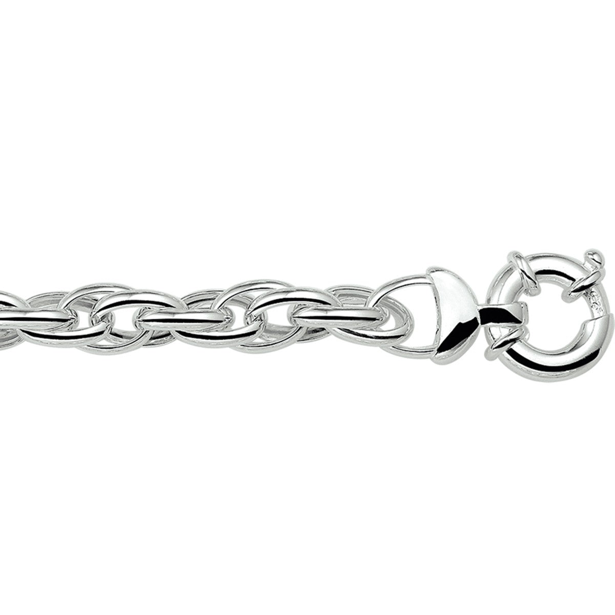 Fantasy Collection Armband zilver wit