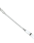 Zilver Wit Graveerarmband Anker Plaat 5,0 Mm 13-15 Cm 1015784 - PansiteNederland.nl