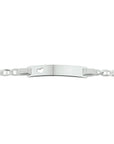 Zilver Wit Graveerarmband Hart Plaat 5,0 mm 1015804 - PansiteNederland.nl