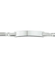 Zilver Wit Graveerarmband Anker Plaat 5,0 mm 1015805 - PansiteNederland.nl