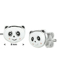 Zilver Oorknoppen Panda 1016152 - PansiteNederland.nl
