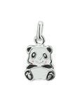 zilver hanger panda 1016309 - PansiteNederland.nl