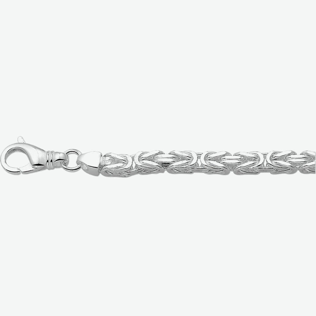 Fantasy Collection Konings 6,0 mm zilver armband