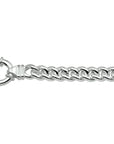 Zilver Wit Armband Gourmette 7 Mm 19 Cm Met Groot Springslot 1017024 - PansiteNederland.nl