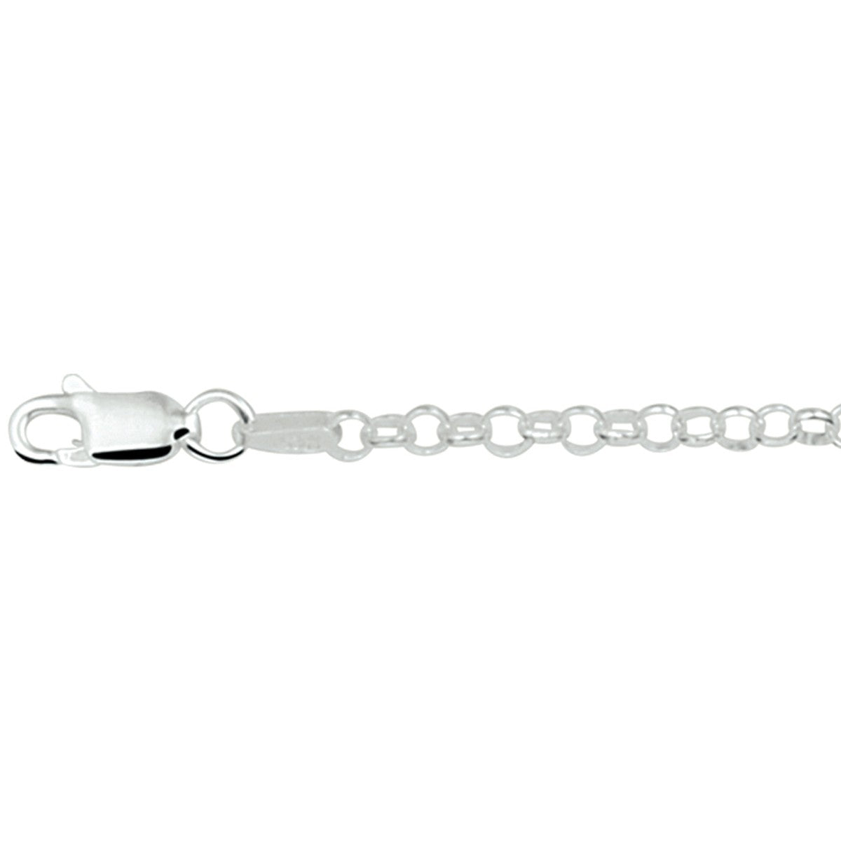 Fantasy Collection Collier jasseron 3,0 mm zilver