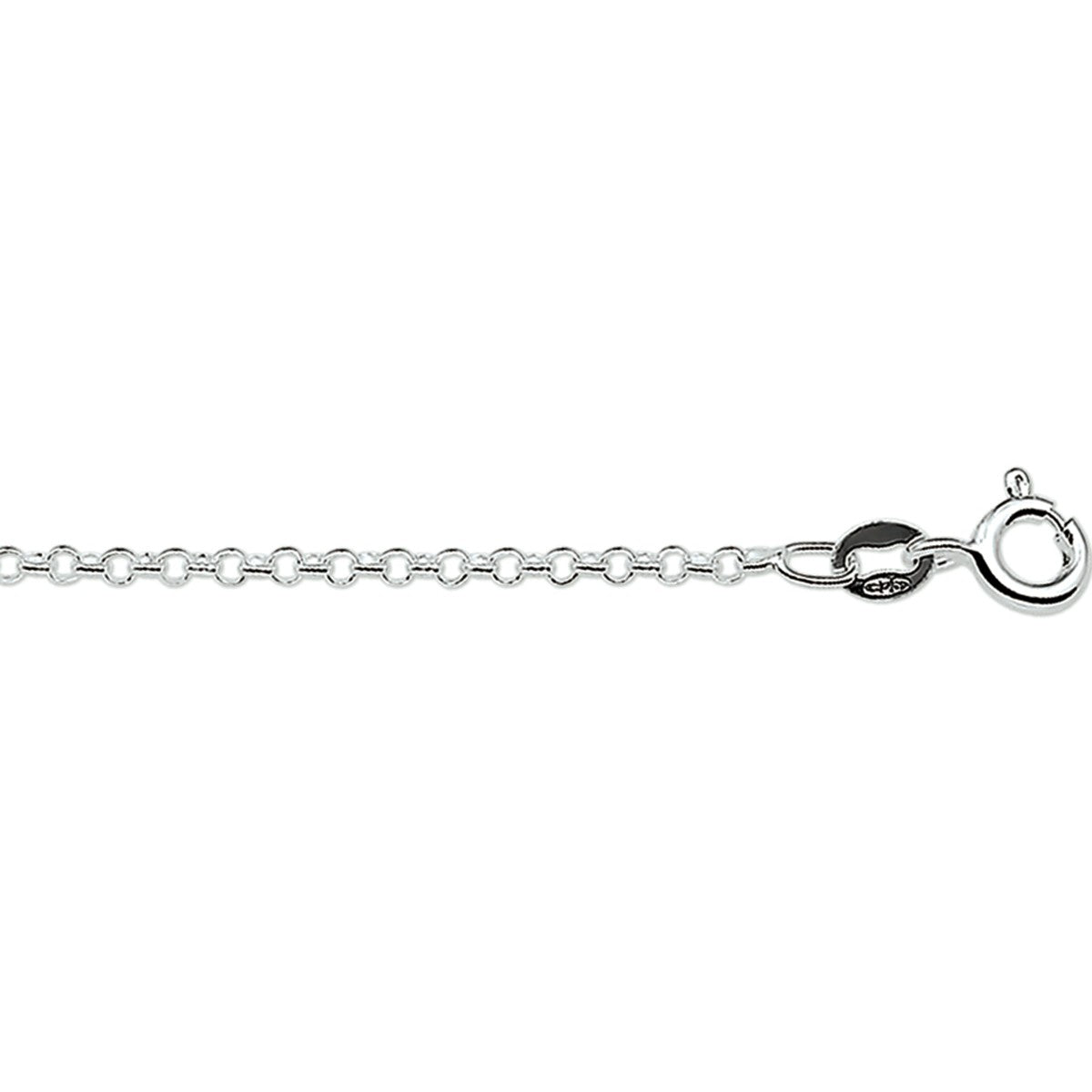 Fantasy Collection Collier jasseron 2,0 mm zilver