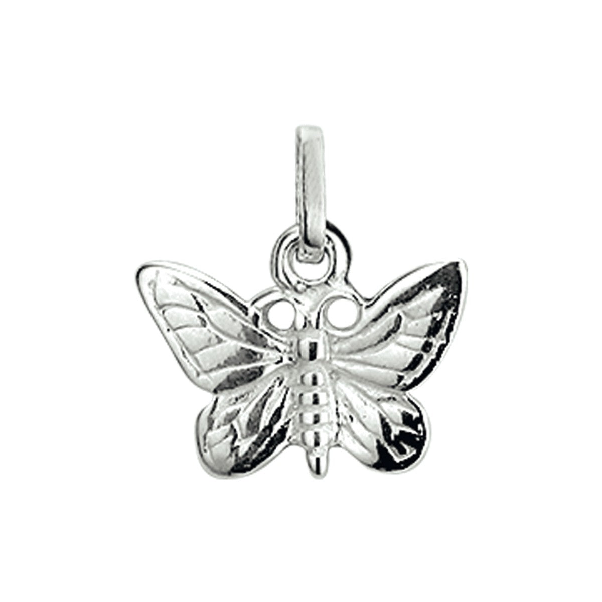 Fantasy Collection Hanger vlinder 11 mm zilver