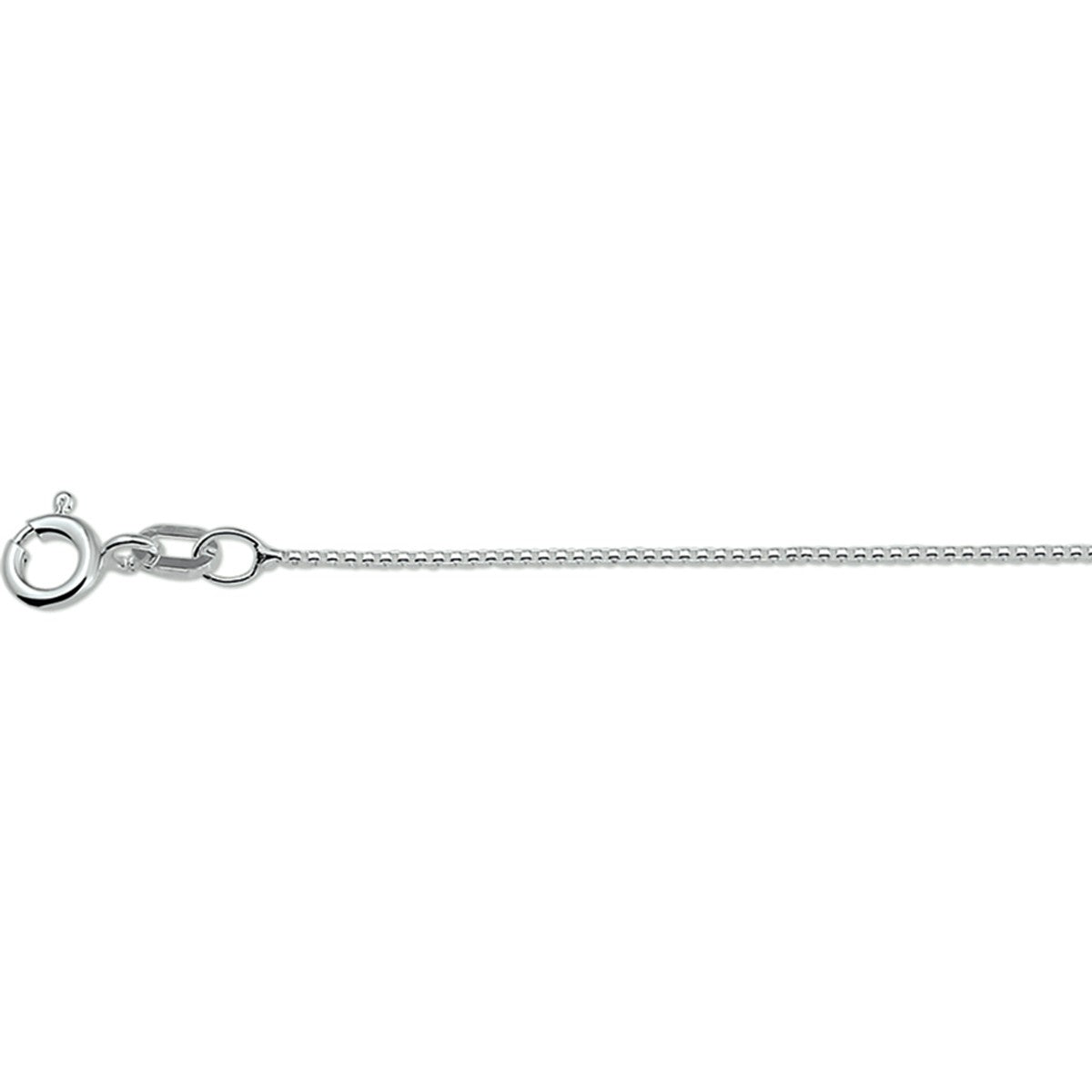 Fantasy Collection Collier venetiaans bol 0,9 mm zilver