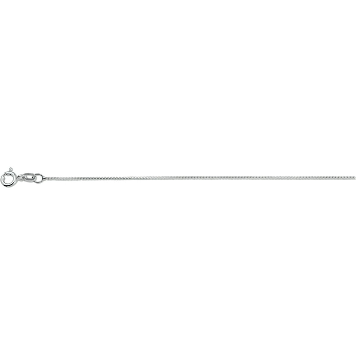 Fantasy Collection Collier venetiaans bol 0,9 mm zilver
