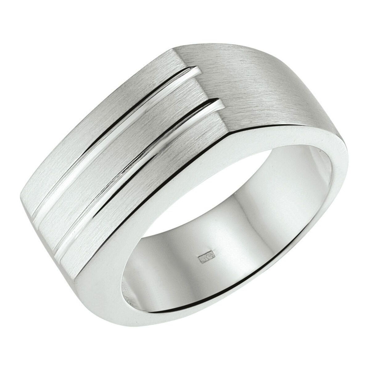 Fantasy Collection Ring poli/mat zilver