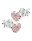 Zilver Oorknoppen Hart 1019440 - PansiteNederland.nl