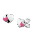 Zilver Oorknoppen Hart 1019894 - PansiteNederland.nl