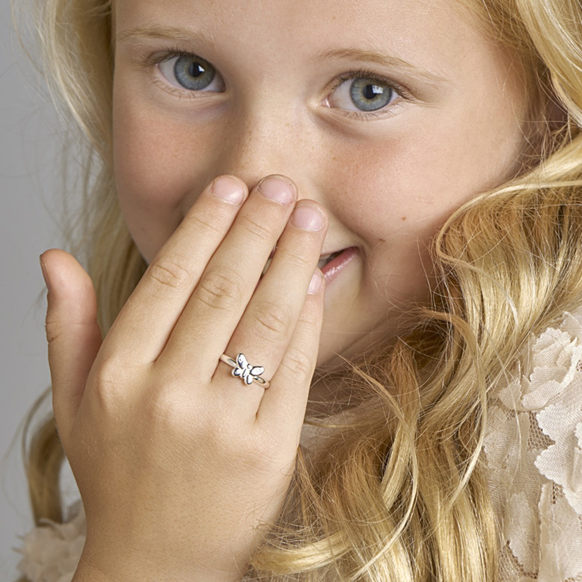 Fantasy Collection Ring vlinder zilver