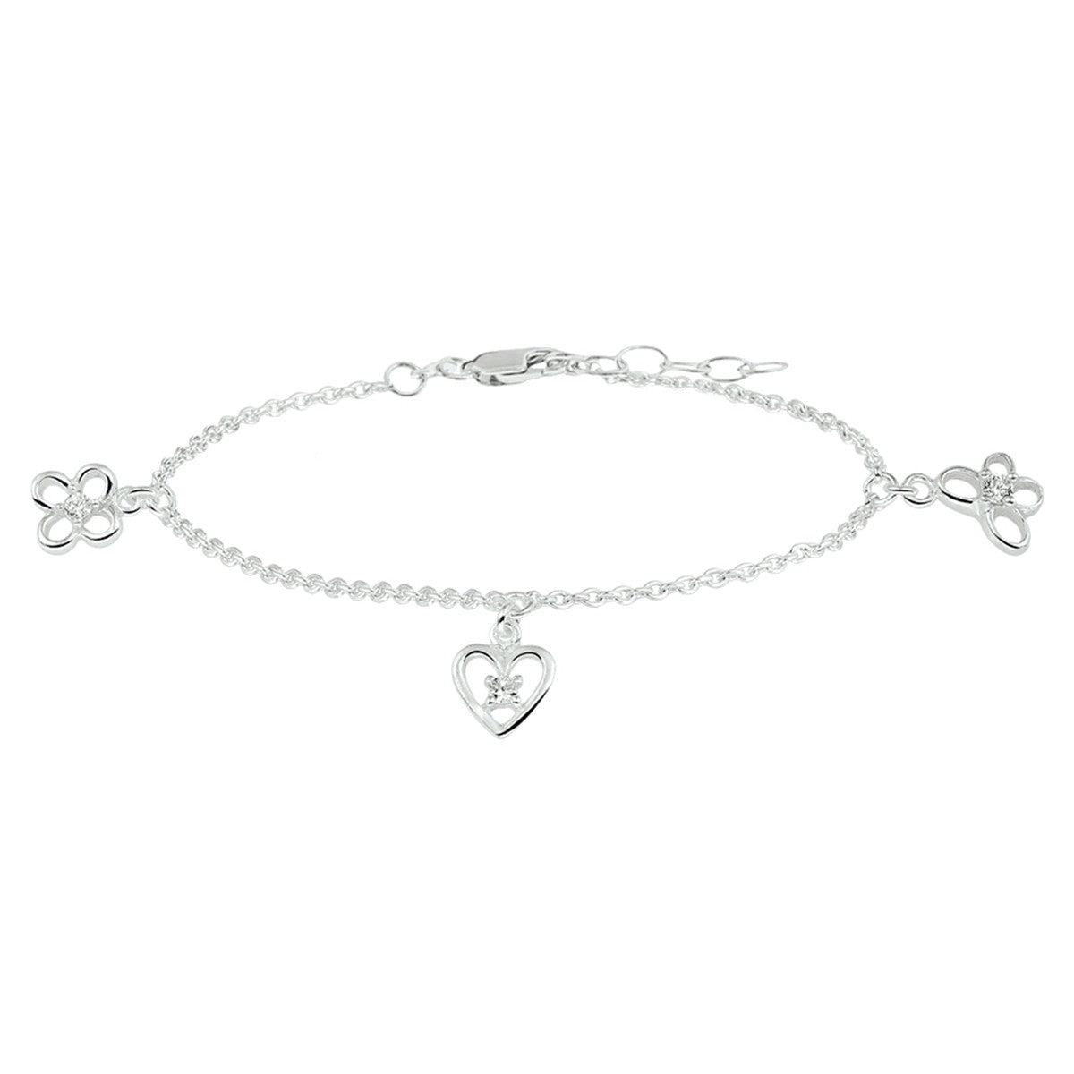 Fantasy Collection Armband bedel assortiment 13 + 2 cm zilver