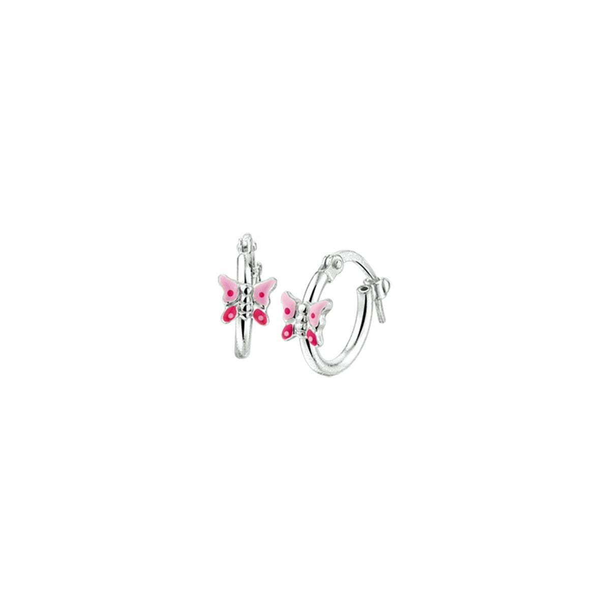 Fantasy Collection Oorbellen vlinder zilver