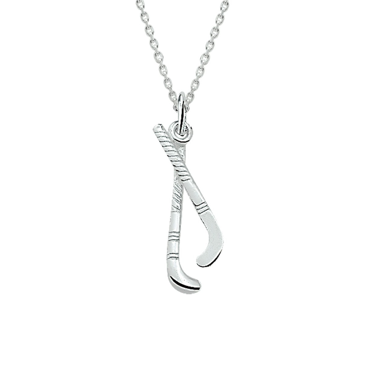 Fantasy Collection Collier hanger hockey 41 + 4 cm zilver