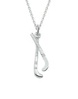 zilver wit collier hanger hockey 41 + 4 cm 1020357 - PansiteNederland.nl
