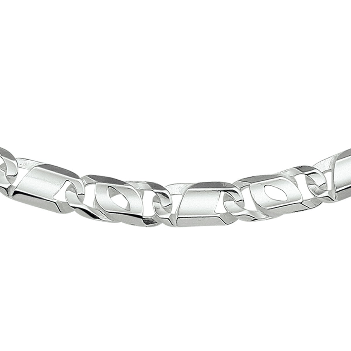 Fantasy Collection Collier valkenoog met tussenstuk 7 mm zilver