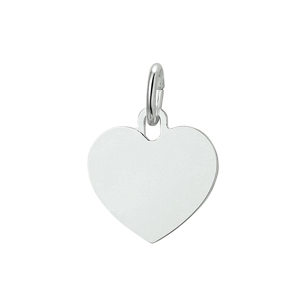 Fantasy Collection Graveerhartje zilver hanger