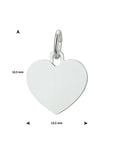 zilver graveerhartje 1021004 - PansiteNederland.nl