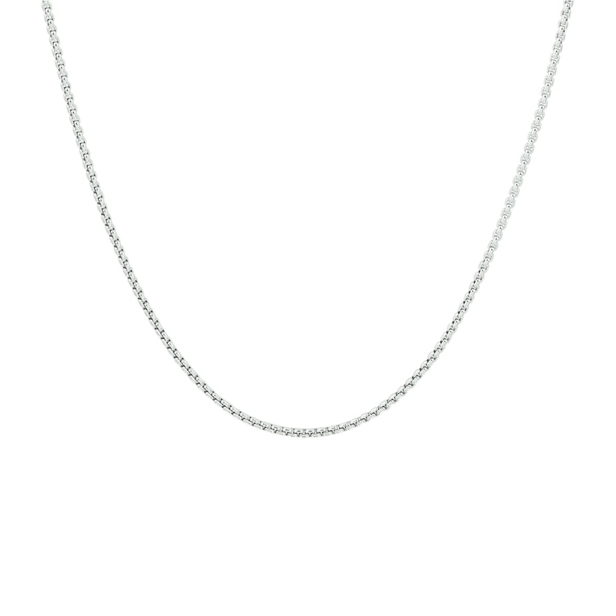 Fantasy Collection Collier venetiaans bol 1,2 mm zilver