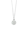 zilver wit collier voetbal 38 cm 1021156 - PansiteNederland.nl