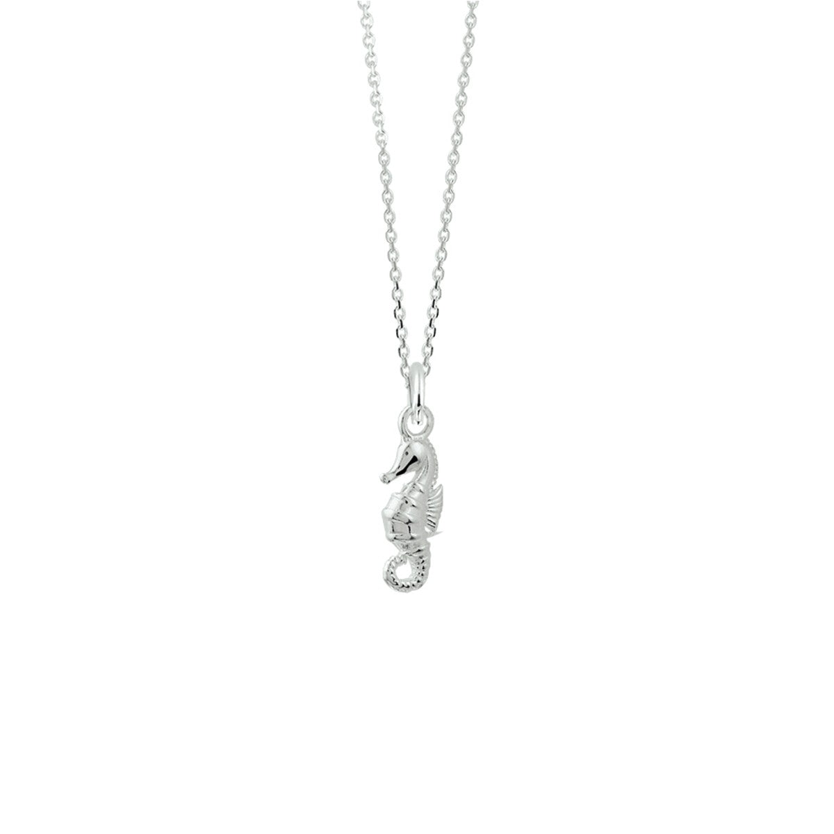 Fantasy Collection Collier zeepaard 41 + 4 cm zilver