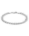 Zilver Wit Armband Anker 5,8 Mm 21 Cm 1021790 - PansiteNederland.nl