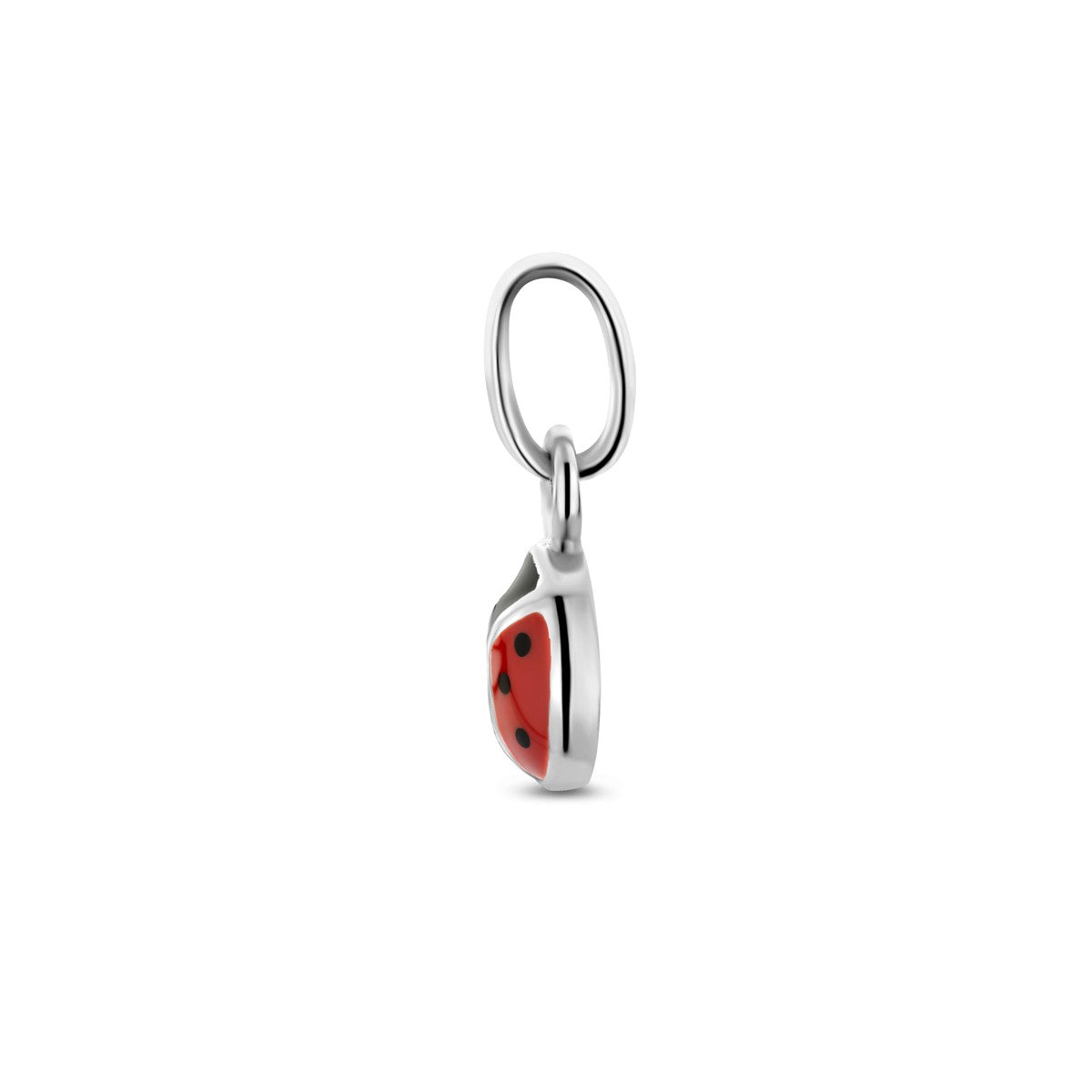 Fantasy Collection Hanger lieveheersbeestje emaille zilver