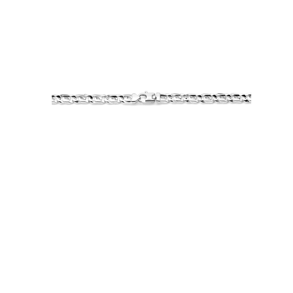 Fantasy Collection Collier 6,5 mm zilver