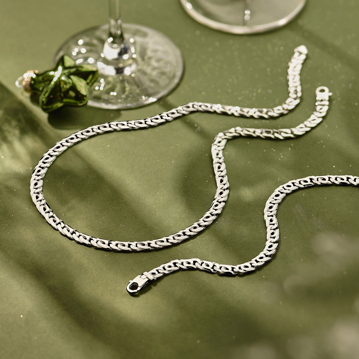 Collier 6,5 mm zilver