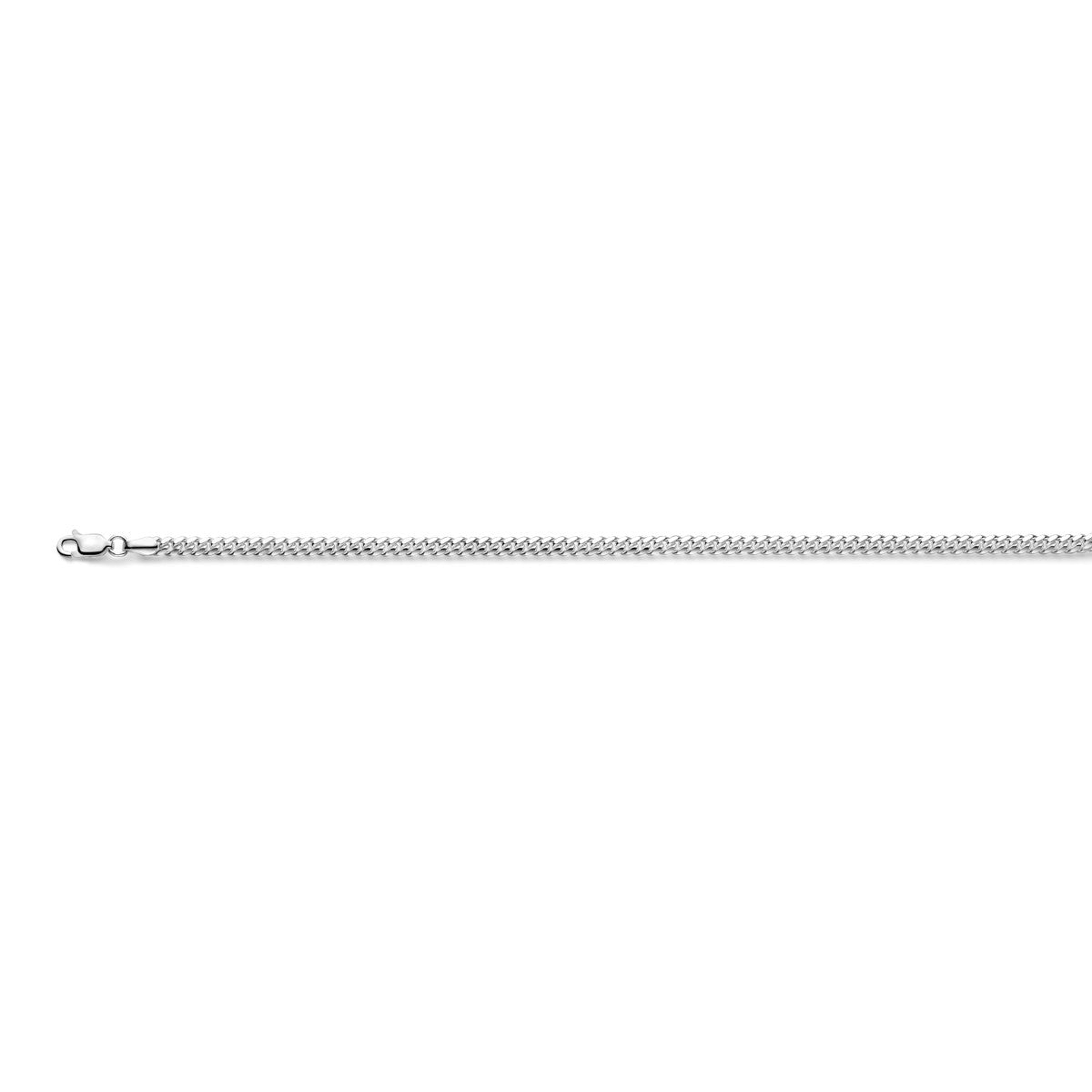 Fantasy Collection Collier gourmette 3,5 mm zilver